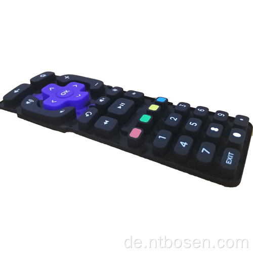 Laserschnitzerei leitfähige Gummi-Tastatur-Tastaturschlüsselkappen